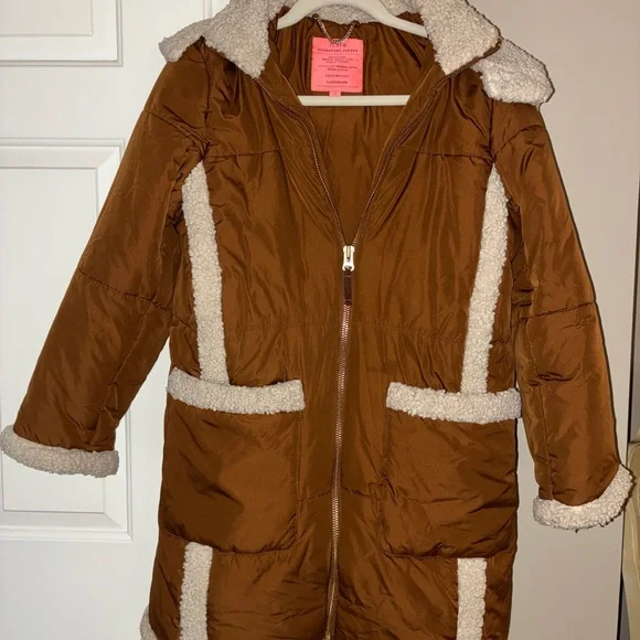 Beautiful J. CREW primaloft sherpa snowday puffer coat jacket Sz S - Picture 2 of 10